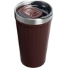 STANLEY Everyday Tumbler with Lid, 16 oz, Black Magic(Mahogany Grid)