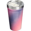 STANLEY Everyday Tumbler with Lid, 16 oz, Black Magic(Sunset Spiral)