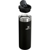 STANLEY Transit Flip Top Mug, 16 oz, Blossom Plaid(Black)