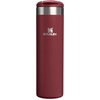 STANLEY Transit Flip Top Mug, 16 oz, Blossom Plaid(Cranberry)