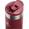 STANLEY Transit Flip Top Mug, 16 oz, Blossom Plaid(Cranberry)