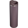 STANLEY Transit Flip Top Mug, 16 oz, Blossom Plaid(Fig Pinstripe)