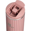 STANLEY Transit Flip Top Mug, 16 oz, Blossom Plaid(Moab Pinstripe)