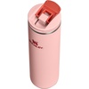 STANLEY Transit Flip Top Mug, 16 oz, Blossom Plaid(Peach Rose)