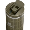 STANLEY Transit Flip Top Mug, 16 oz, Blossom Plaid(Peat Moss Plaid)