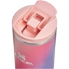STANLEY Transit Flip Top Mug, 16 oz, Blossom Plaid(Sunset Spiral)