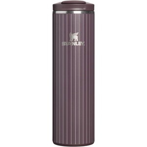 STANLEY Transit Flip Top Mug, 16 oz, Blossom Plaid(Fig Pinstripe)