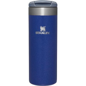 STANLEY Transit Flip Top Mug, 16 oz, Blossom Plaid(Lapis Glimmer)
