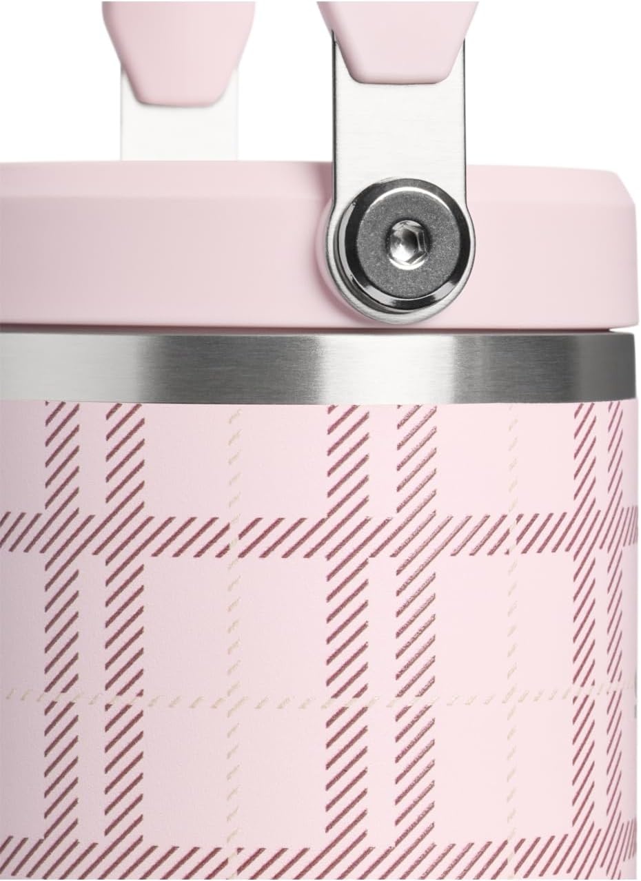 image:imageSTANLEY IceFlow 20 Flip Straw Tumbler 30 oz Blossom PlaidBlossom Plaid