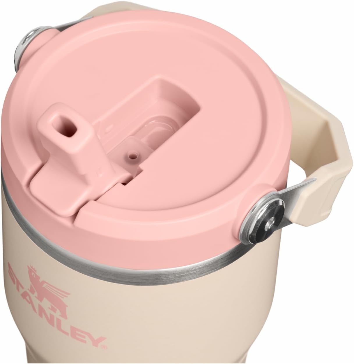 image:imageSTANLEY IceFlow 20 Flip Straw Tumbler 30 oz Blossom PlaidChampagne