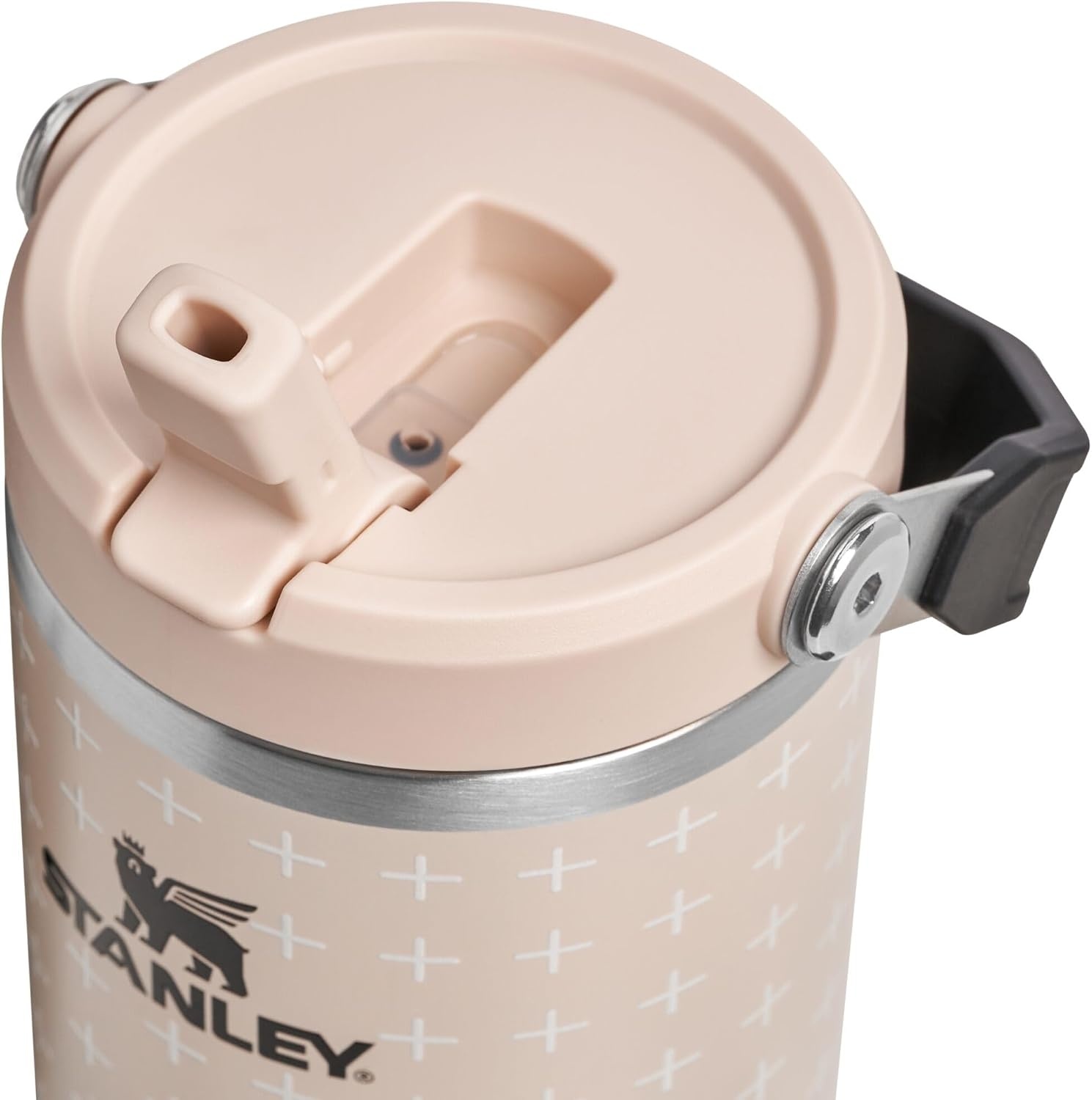 image:imageSTANLEY IceFlow 20 Flip Straw Tumbler 30 oz Blossom PlaidChampagne Plus