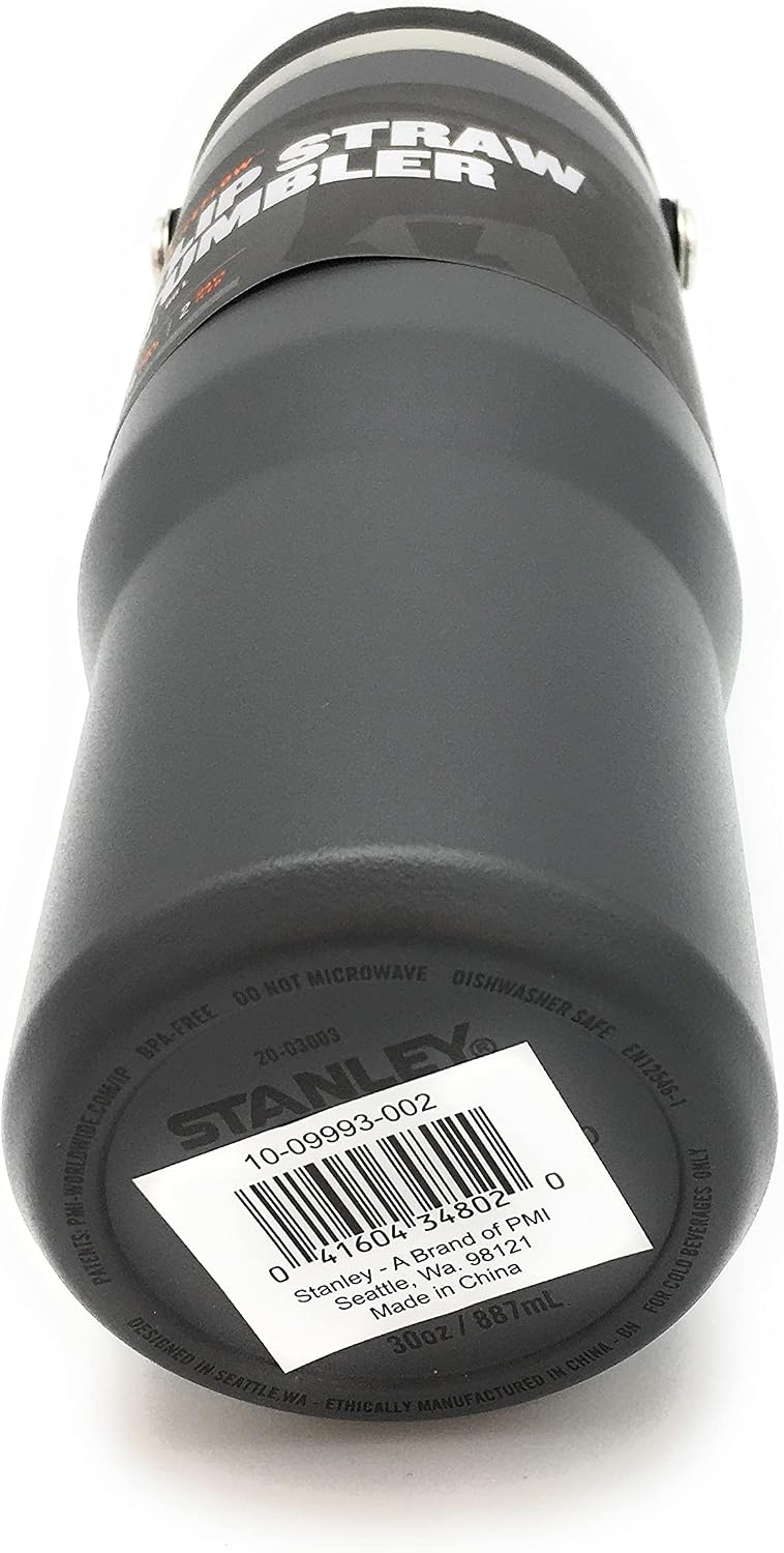 image:imageSTANLEY IceFlow 20 Flip Straw Tumbler 30 oz Blossom PlaidCharcoal