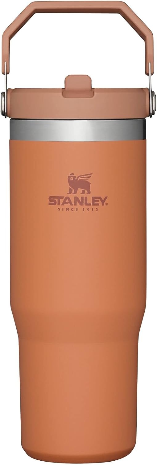 image:imageSTANLEY IceFlow 20 Flip Straw Tumbler 30 oz Blossom PlaidOchre