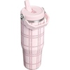 STANLEY IceFlow 2.0 Flip Straw Tumbler, 30 oz, Blossom Plaid(Blossom Plaid)