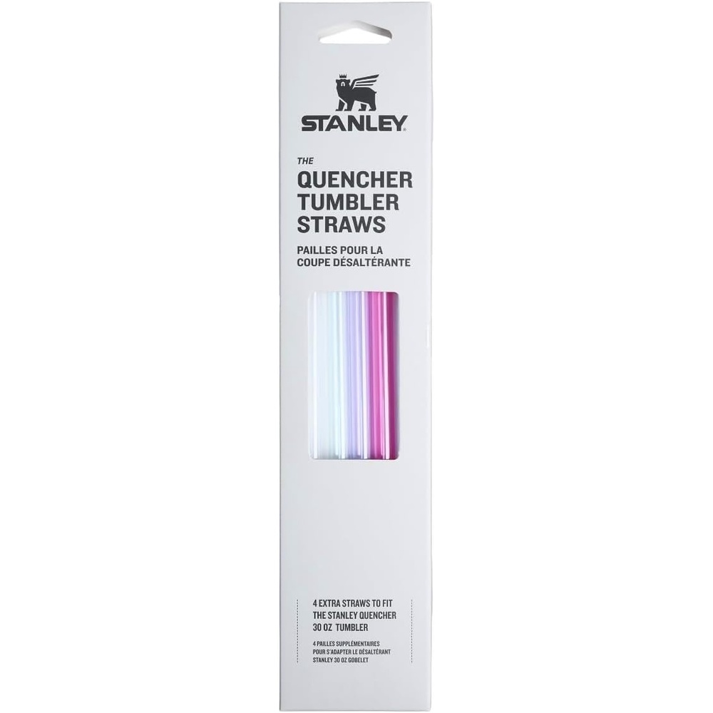image:imageStanley Quencher Tumbler Straws for 30 oz Reusable Replacement Straws for Tumbler with Handle Stainless Steel Drinking Cup Accessory BPAFree Assorted Multi Pack