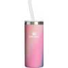 STANLEY Everyday Can Cooler Cup 10 oz Slim | Beer, Seltzers, Soda, and Energy Drinks | Doubles as Tumbler | Insulated Stainless Steel Drink Holder | BPA-Free | Sunset Spiral