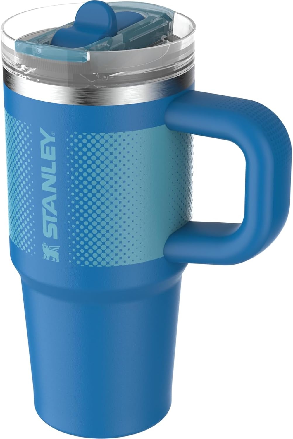 image:imageSTANLEY Quencher ProTour Flipstraw Tumbler 20 oz Marigold Papel PicadoAzure Fade