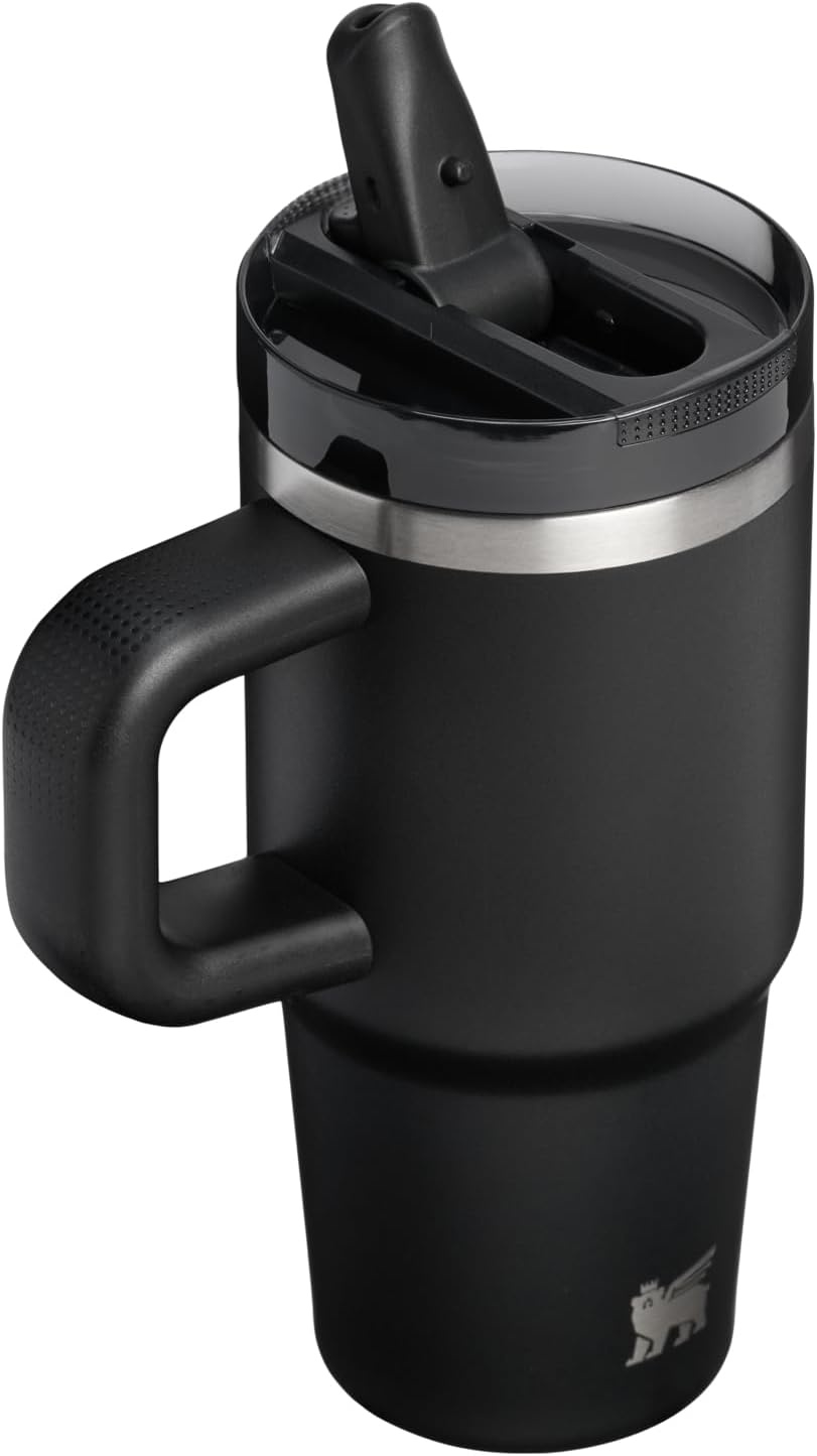 image:imageSTANLEY Quencher ProTour Flipstraw Tumbler 20 oz Marigold Papel PicadoBlack 20
