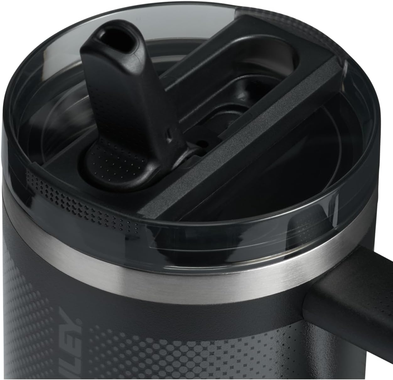 image:imageSTANLEY Quencher ProTour Flipstraw Tumbler 20 oz Marigold Papel PicadoBlack Fade