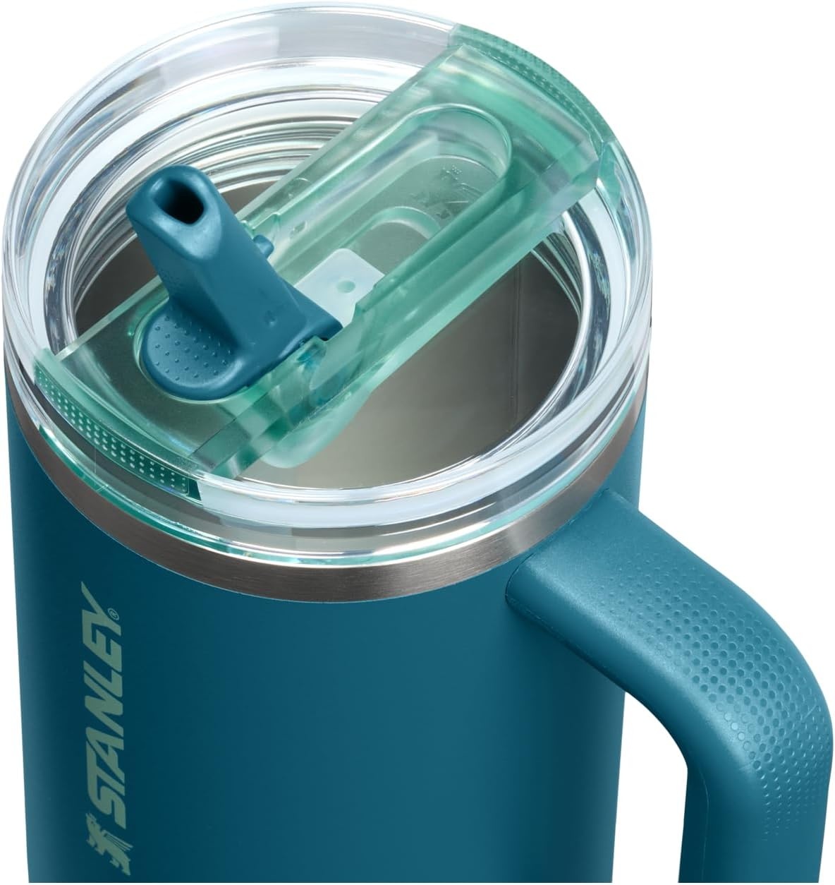 image:imageSTANLEY Quencher ProTour Flipstraw Tumbler 20 oz Marigold Papel PicadoCoastal Teal