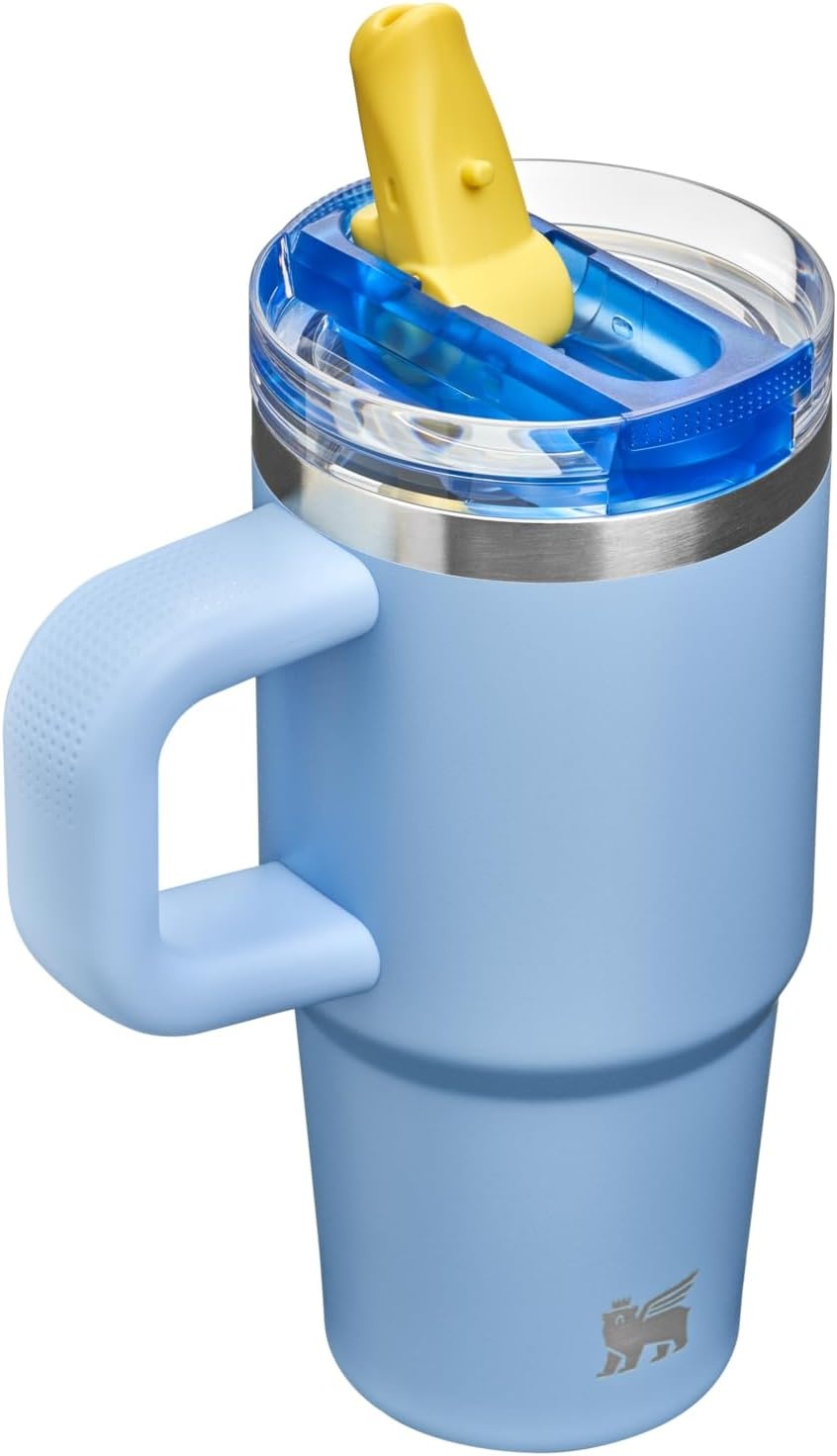 image:imageSTANLEY Quencher ProTour Flipstraw Tumbler 20 oz Marigold Papel PicadoCornflower Admiral Blue