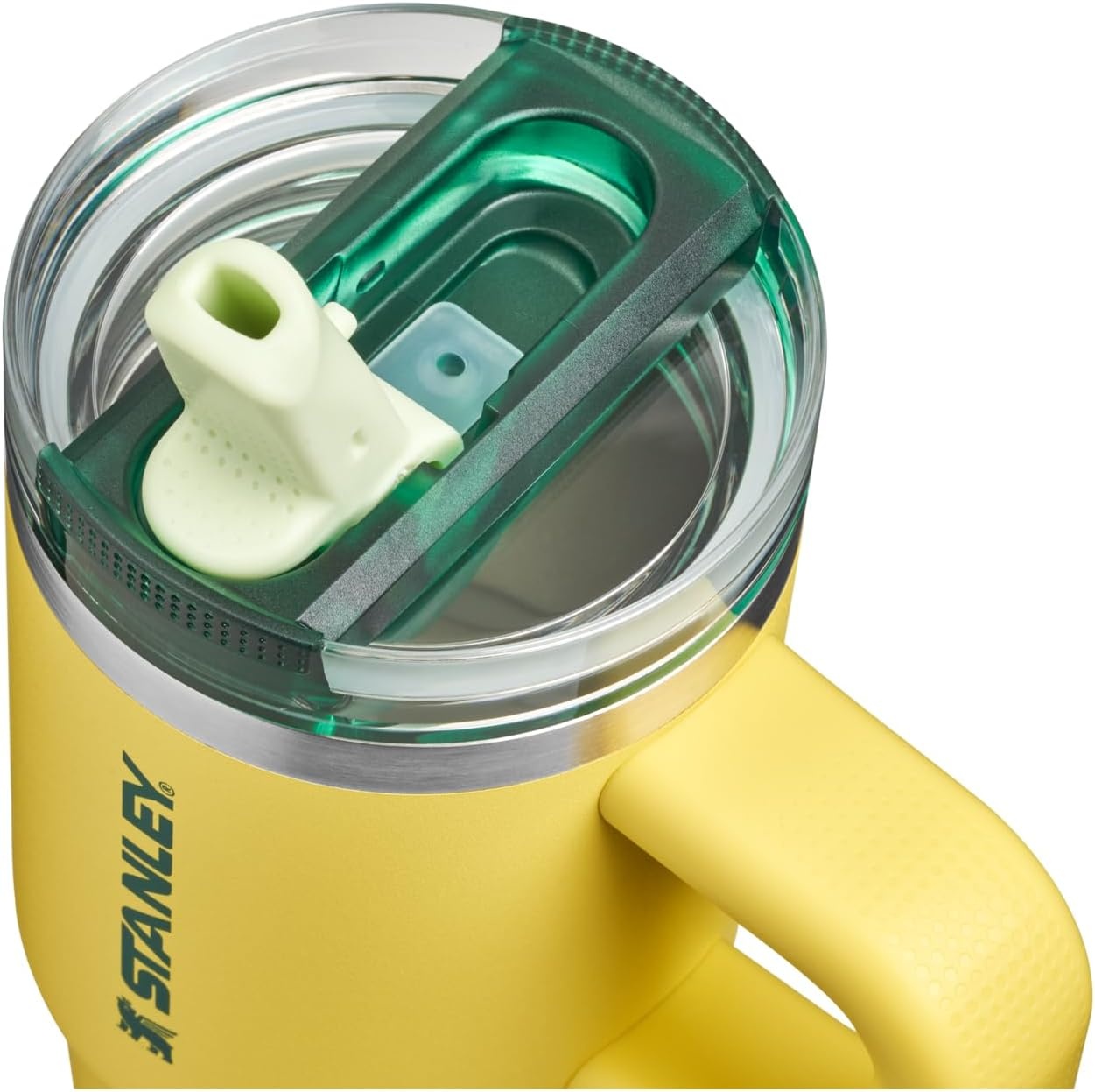 image:imageSTANLEY Quencher ProTour Flipstraw Tumbler 20 oz Marigold Papel PicadoDaffodil Emerald