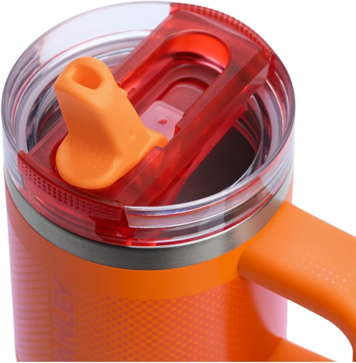 image:imageSTANLEY Quencher ProTour Flipstraw Tumbler 20 oz Marigold Papel PicadoGoldenrod Fade