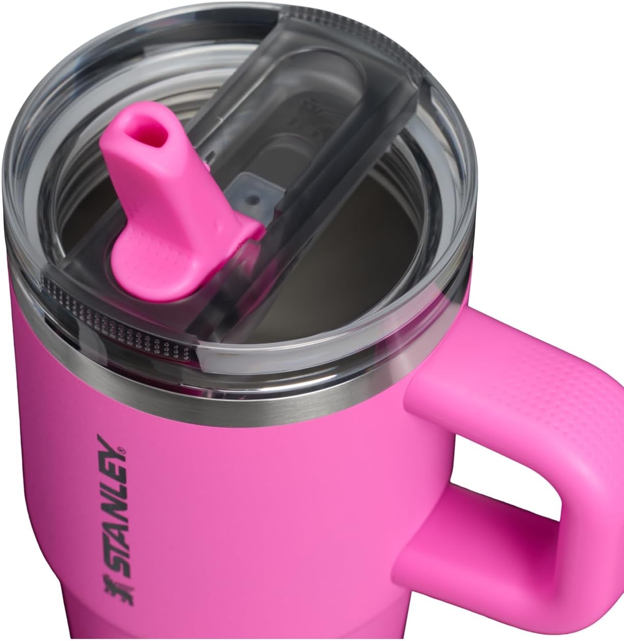image:imageSTANLEY Quencher ProTour Flipstraw Tumbler 20 oz Marigold Papel PicadoHot Pink