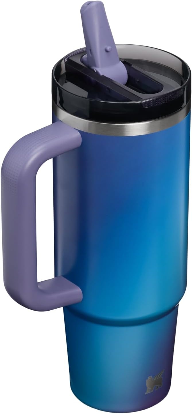 image:imageSTANLEY Quencher ProTour Flipstraw Tumbler 20 oz Marigold Papel PicadoMoonlight Spiral