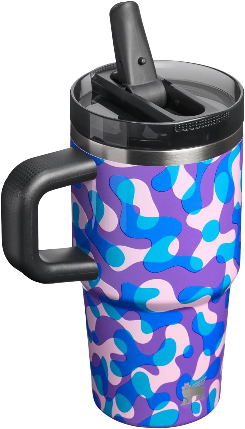 image:imageSTANLEY Quencher ProTour Flipstraw Tumbler 20 oz Marigold Papel PicadoMulti Interfusion
