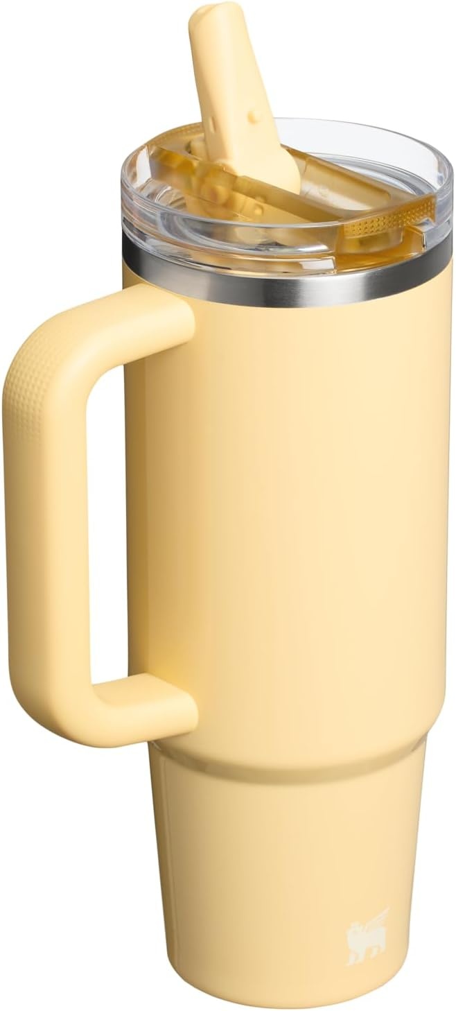 image:imageSTANLEY Quencher ProTour Flipstraw Tumbler 20 oz Marigold Papel PicadoOasis Butter Gloss