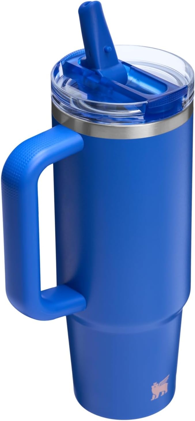 image:imageSTANLEY Quencher ProTour Flipstraw Tumbler 20 oz Marigold Papel PicadoOasis Royal Blue