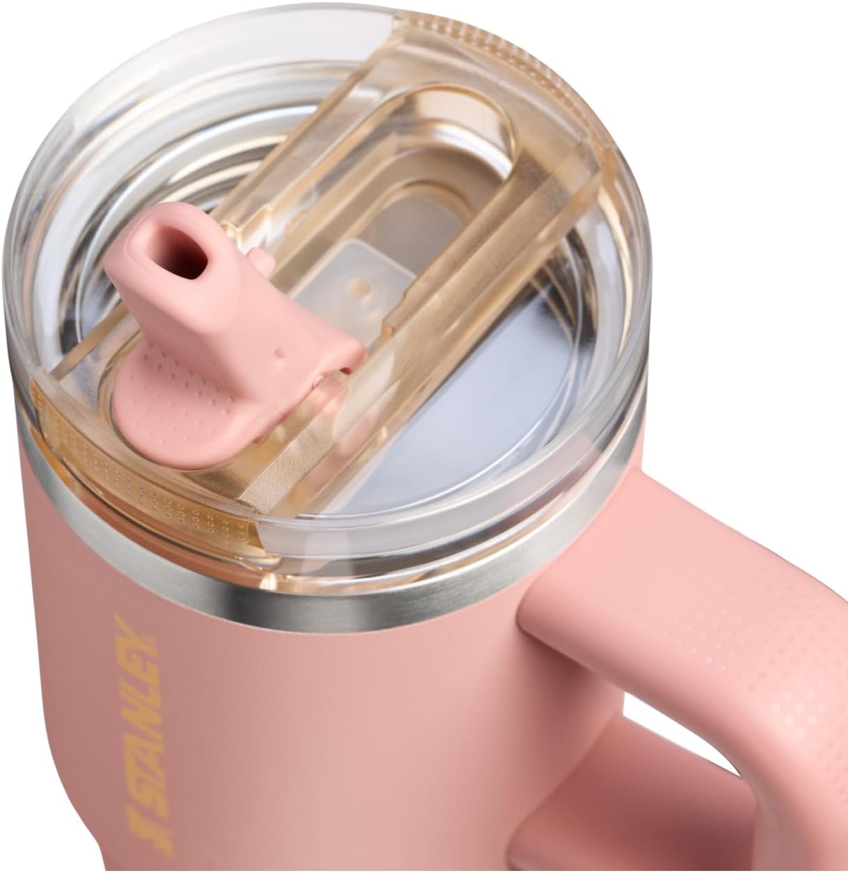 image:imageSTANLEY Quencher ProTour Flipstraw Tumbler 20 oz Marigold Papel PicadoPeach Rose