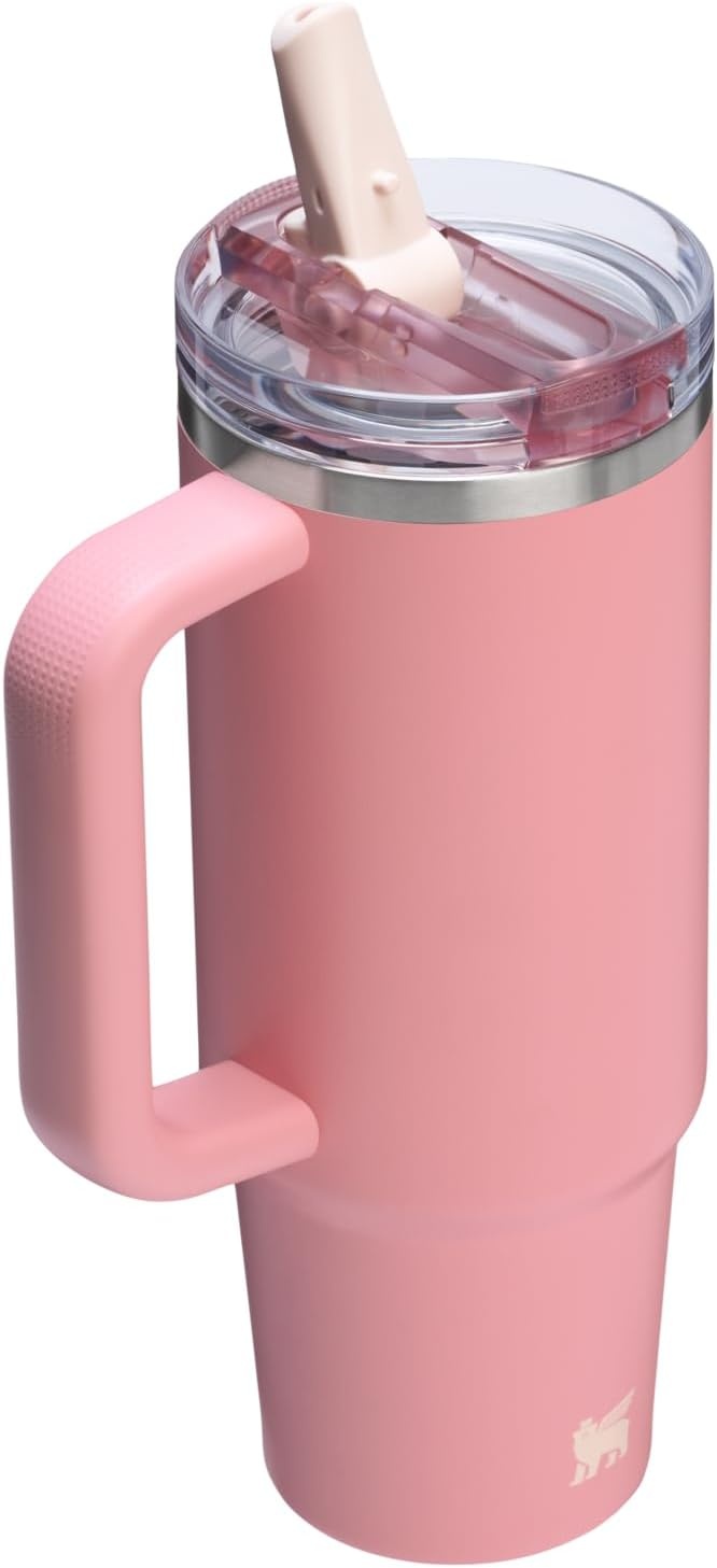 image:imageSTANLEY Quencher ProTour Flipstraw Tumbler 20 oz Marigold Papel PicadoPink Mesa