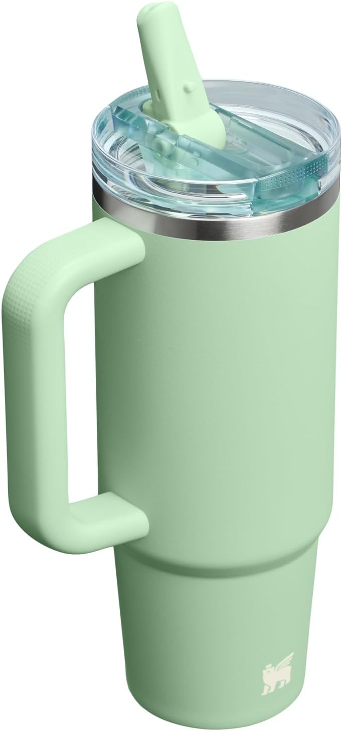 image:imageSTANLEY Quencher ProTour Flipstraw Tumbler 20 oz Marigold Papel PicadoPistachio