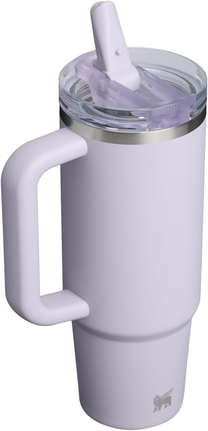 image:imageSTANLEY Quencher ProTour Flipstraw Tumbler 20 oz Marigold Papel PicadoPurple Dust