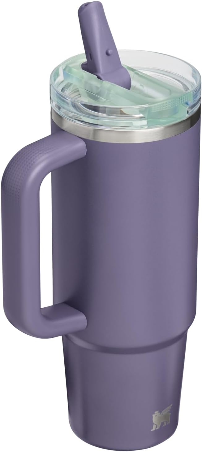 image:imageSTANLEY Quencher ProTour Flipstraw Tumbler 20 oz Marigold Papel PicadoPurple Umbra