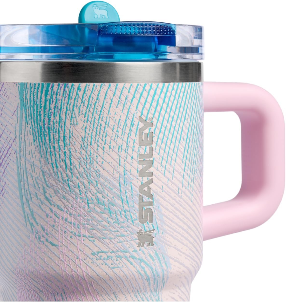 image:imageSTANLEY Quencher ProTour Flipstraw Tumbler 20 oz Marigold Papel PicadoSea Glass Plume