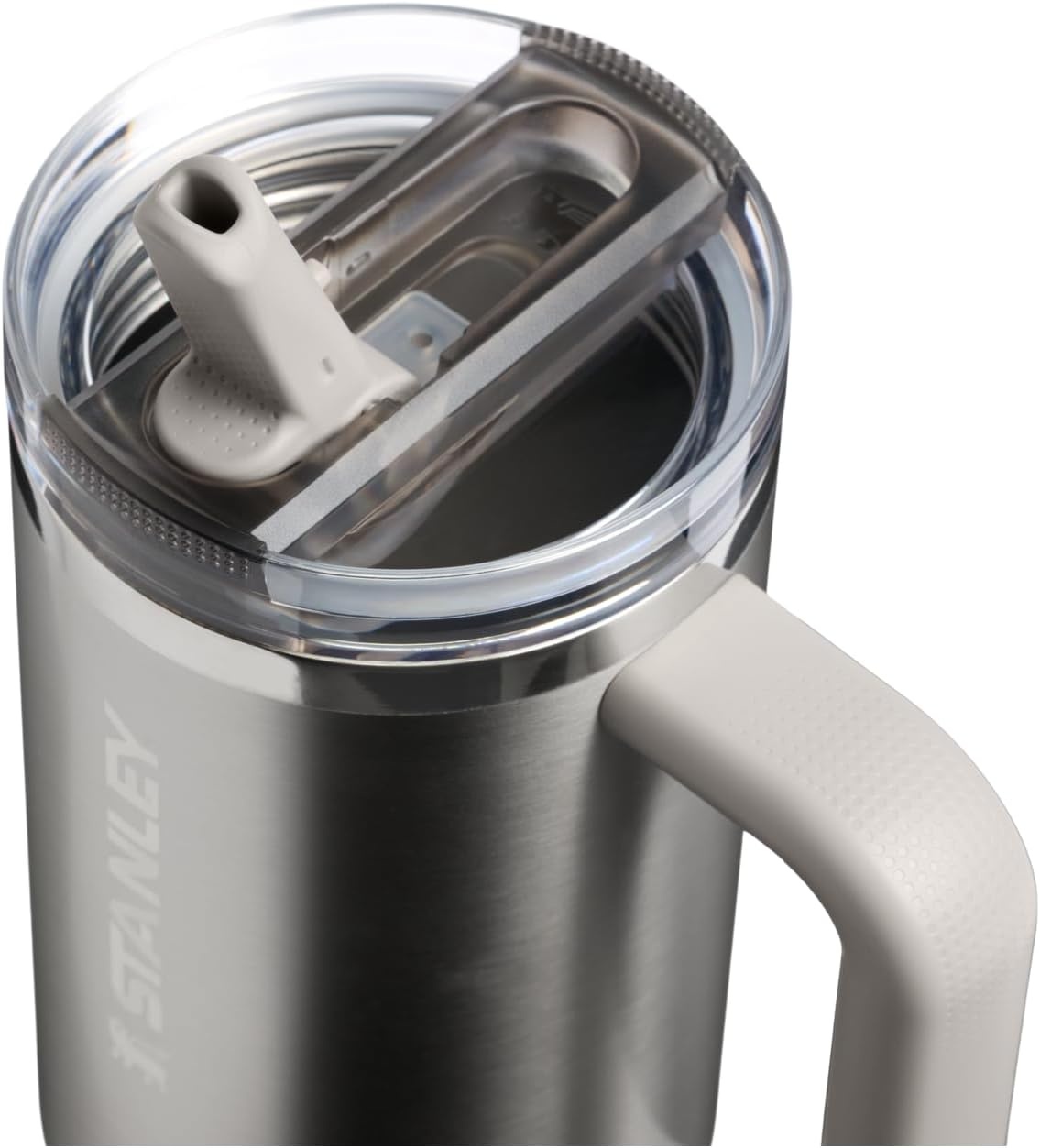 image:imageSTANLEY Quencher ProTour Flipstraw Tumbler 20 oz Marigold Papel PicadoStainless Steel Ash