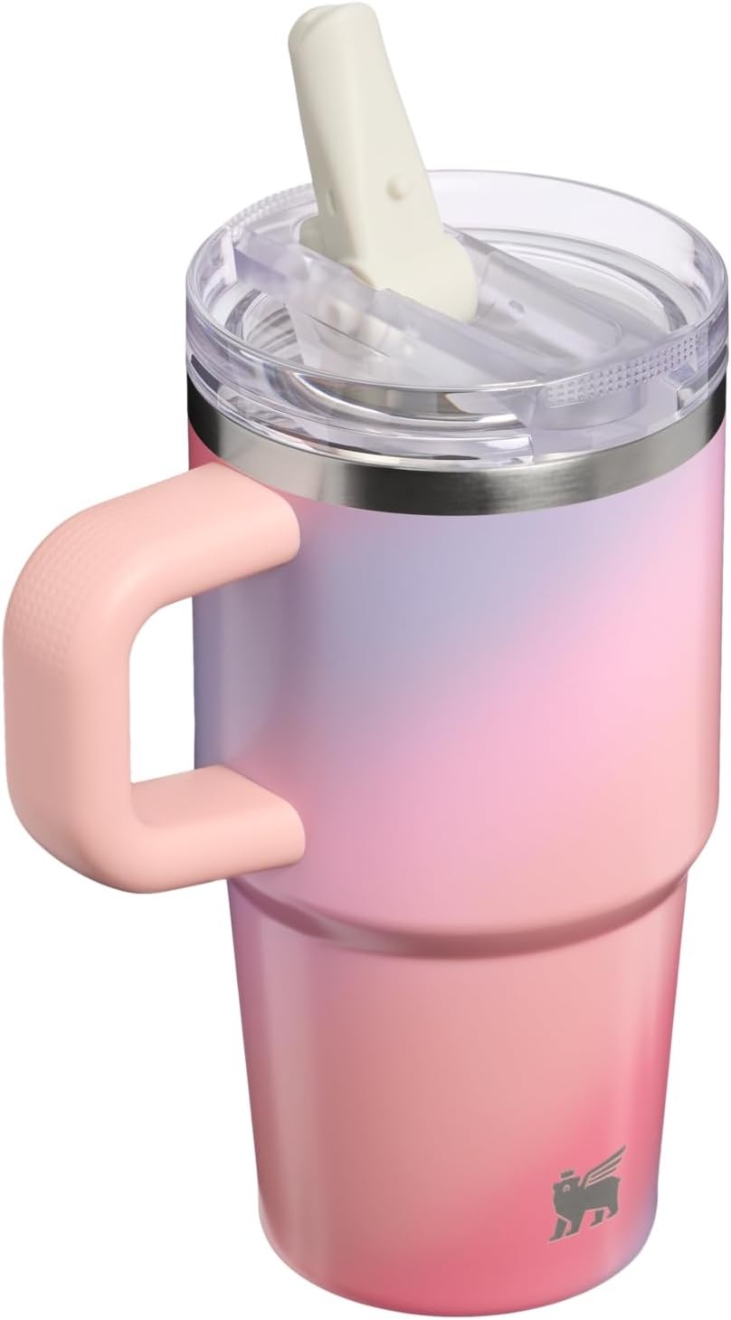 image:imageSTANLEY Quencher ProTour Flipstraw Tumbler 20 oz Marigold Papel PicadoSunset Spiral