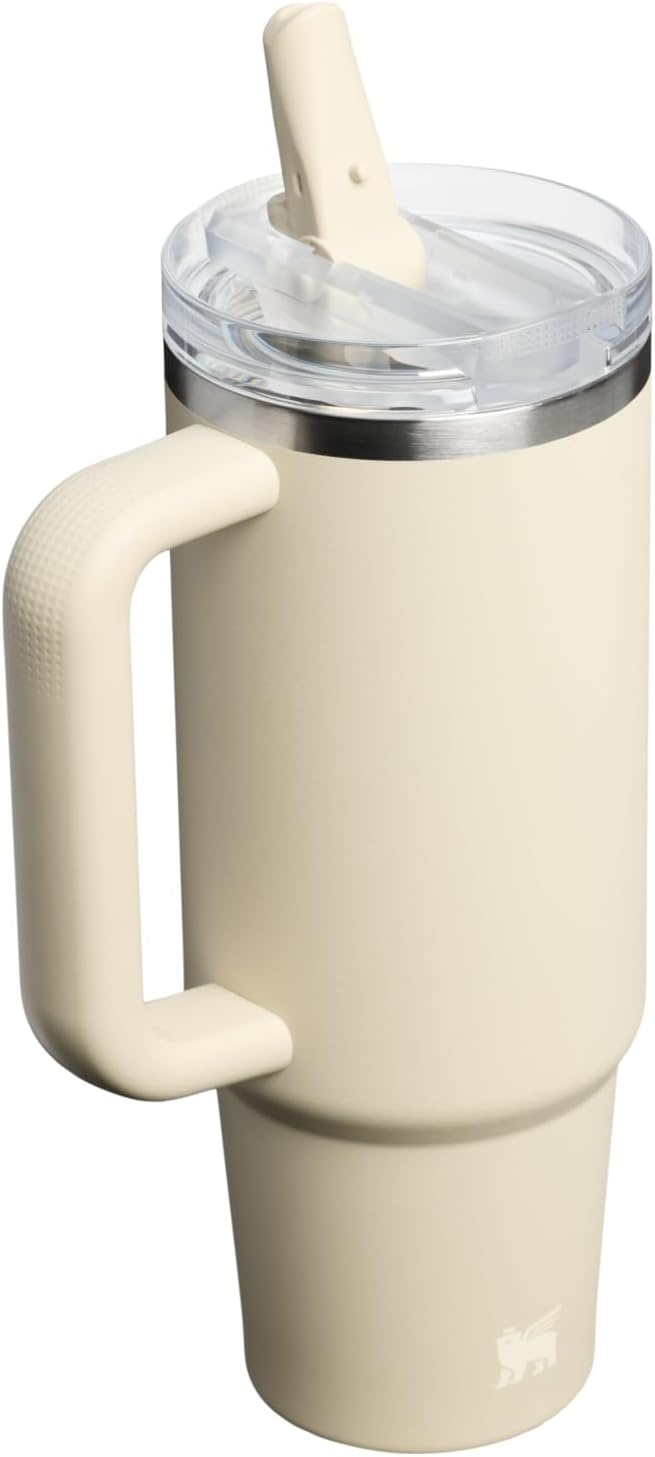 image:imageSTANLEY Quencher ProTour Flipstraw Tumbler 20 oz Marigold Papel PicadoToasted Almond