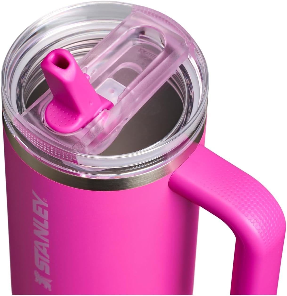image:imageSTANLEY Quencher ProTour Flipstraw Tumbler 20 oz Marigold Papel PicadoViolet Blossom