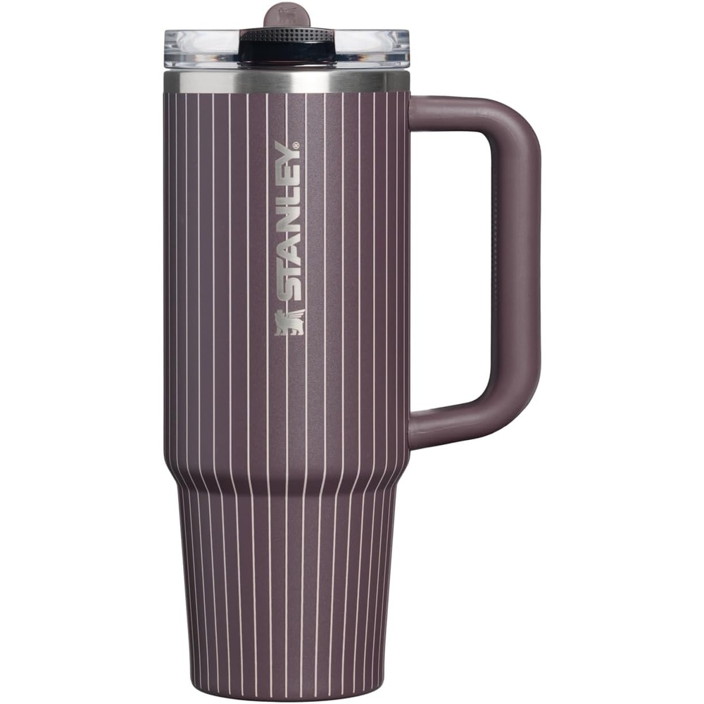 image:imageSTANLEY Quencher ProTour Flipstraw Tumbler 20 oz Marigold Papel PicadoFig Pinstripe