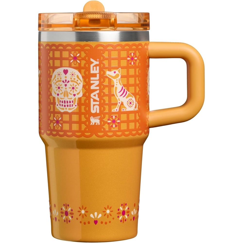 image:imageSTANLEY Quencher ProTour Flipstraw Tumbler 20 oz Marigold Papel PicadoMarigold Papel Picado