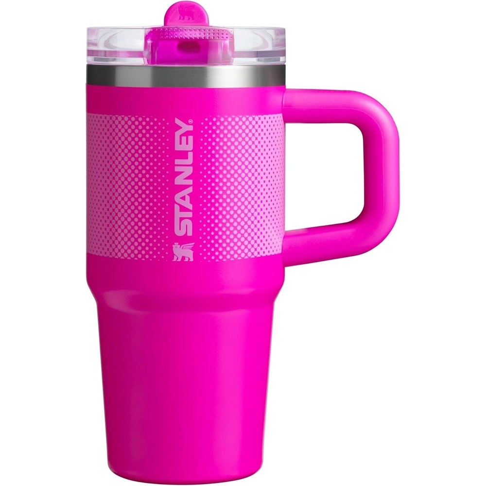 image:imageSTANLEY Quencher ProTour Flipstraw Tumbler 20 oz Marigold Papel PicadoVivid Violet Fade
