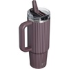 STANLEY Quencher ProTour Flipstraw Tumbler, 20 oz, Marigold Papel Picado(Fig Pinstripe)