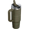 STANLEY Quencher ProTour Flipstraw Tumbler, 20 oz, Marigold Papel Picado(Peat Moss Plaid)