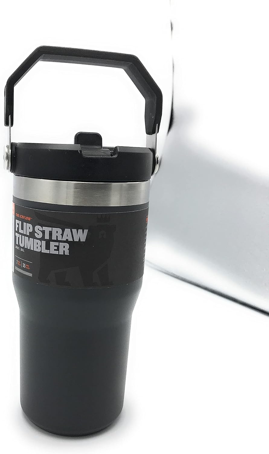 image:imageSTANLEY IceFlow 20 Flip Straw Tumbler 30 oz Moonlight SpiralCharcoal