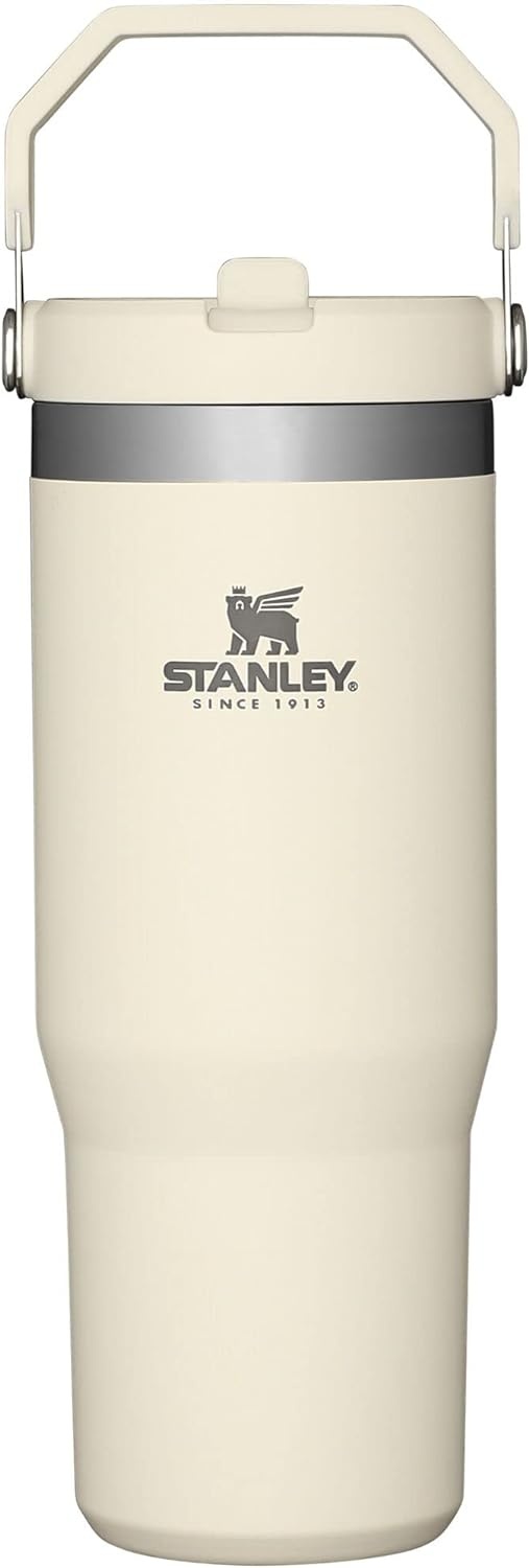 image:imageSTANLEY IceFlow 20 Flip Straw Tumbler 30 oz Moonlight SpiralCream