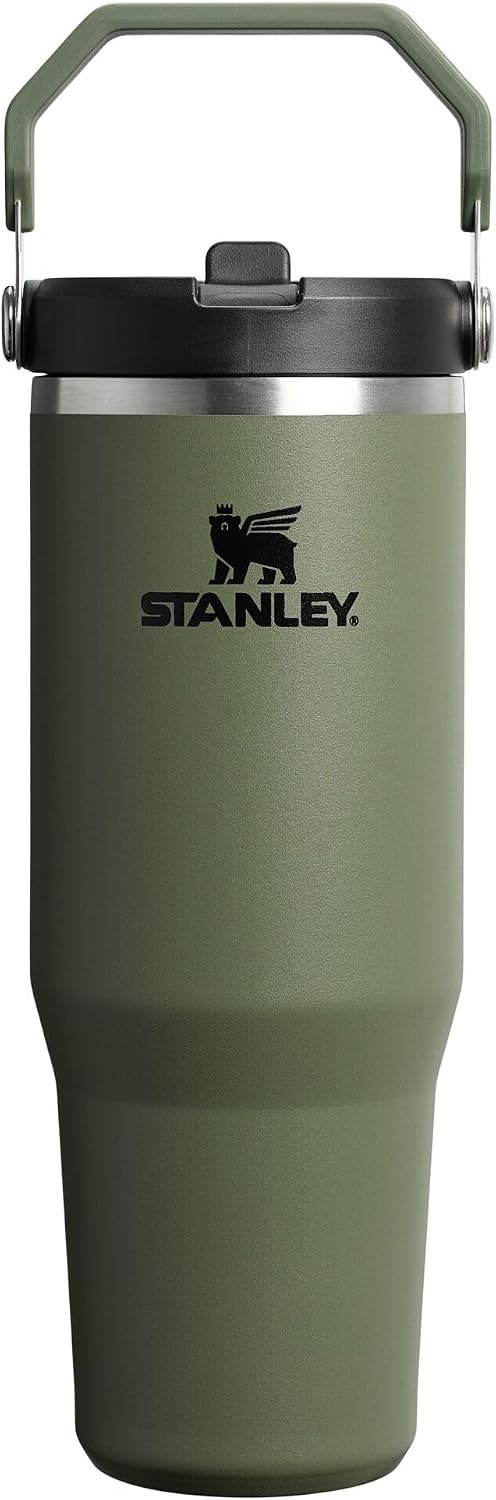 image:imageSTANLEY IceFlow 20 Flip Straw Tumbler 30 oz Moonlight SpiralDried Pine